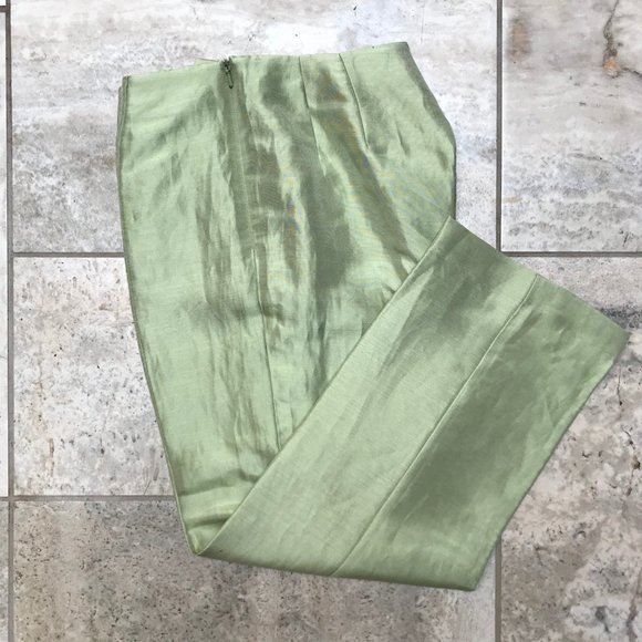 SIGRID OLSEN SILK/LINEN PANTS - Picture 3 of 8